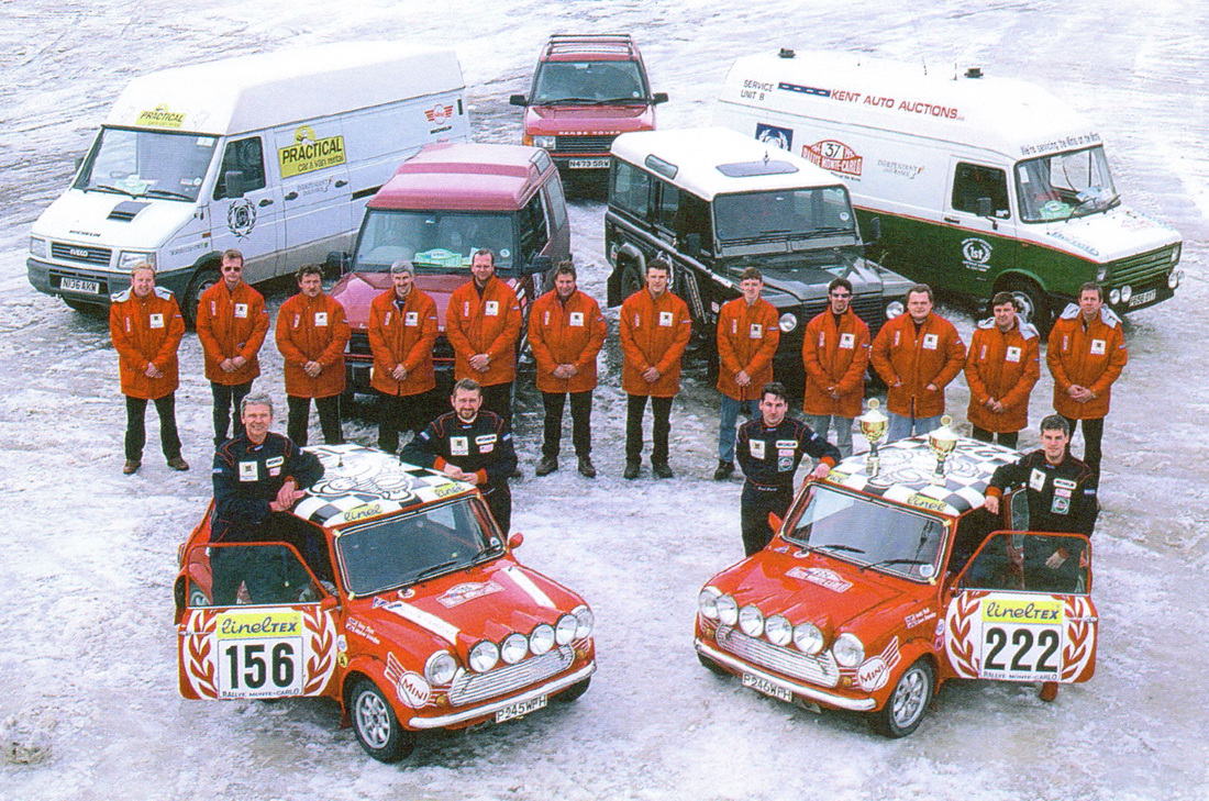 1997 Monte Carlo Rover Mini MPi Works Team
